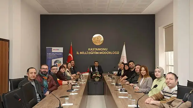 Erasmus+ Projesi Ortaklarından Hasan Gümüş'e Ziyaret
