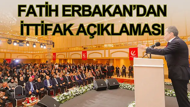 Erbakan'dan Açıklama, Yerel Seçimde İttifak Olacak Mı?