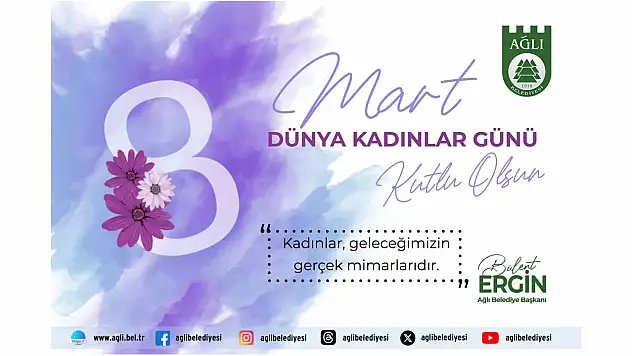 Ergin: '8 Mart Dünya Kadınlar Günü'nü Yürekten Kutluyorum'