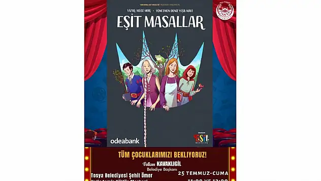 Eşit Masallar Tosya'da Sahnede!