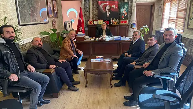 Esnaf Kefalet Kooperatiflerinden Başkan Demir'e Ziyaret