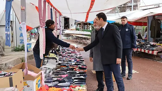 Esnafı Ziyaret Ettiler