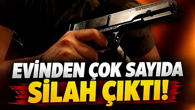 Evinden Çok Sayıda Silah Çıktı!