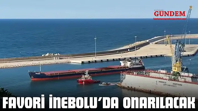 Favori, İnebolu'da Onarılacak