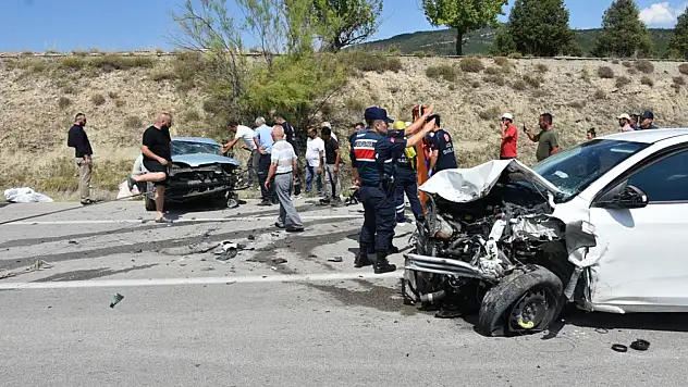 Feci Kaza: 1 Ölü 5 Yaralı