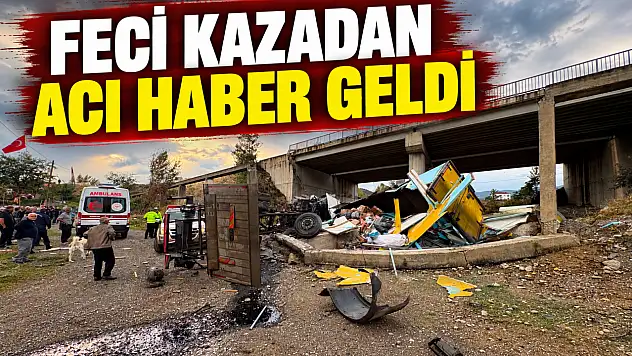 Feci Kazadan Acı Haber Geldi