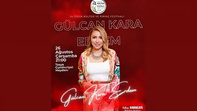 Festival Coşkusu Gülcan Kara Erdem Konseriyle Sürecek