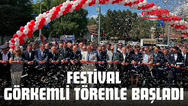 Festival Görkemli Törenle Başladı
