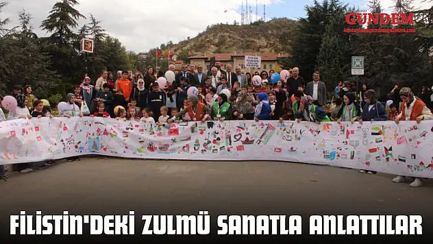 Filistin'deki Zulmü Sanatla Anlattılar