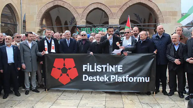 Filistin'e Destek İçin Toplandılar