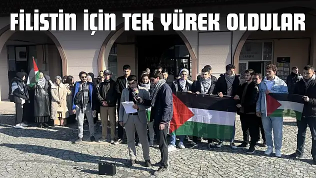 Filistin İçin Tek Yürek Oldular