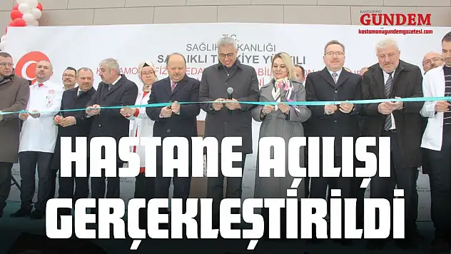 Fizik Tedavi Ve Rehabilitasyon Hastanesi Açıldı