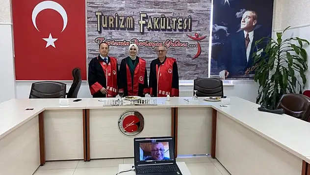 Gastronomi Anabilim Dalı ilk mezununu verdi