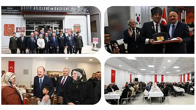 Gazi Ve Şehit Yakınları Onuruna Yemek Programı Düzenlendi