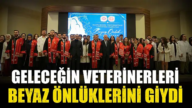 Geleceğin Veterinerleri Beyaz Önlüklerini Giydi