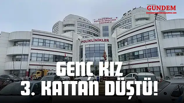 Genç Kız 3. Kattan Düştü!