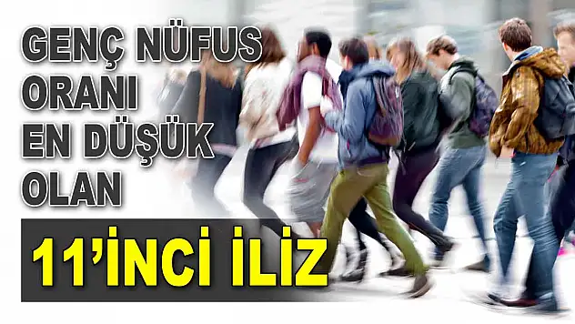 Genç Nüfus Oranı En Düşük Olan 11'inci İliz