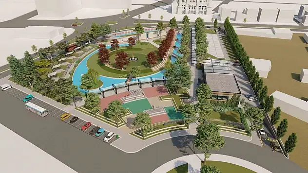Gençleri Buluşturacak Parkta Çalışmalar Sürüyor