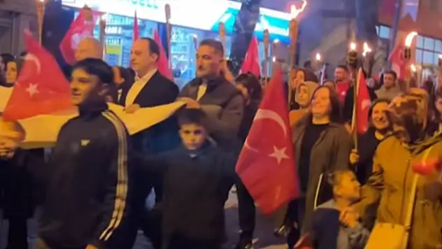 Gençlerin Heyecanı Azdavay Sokaklarını Aydınlattı