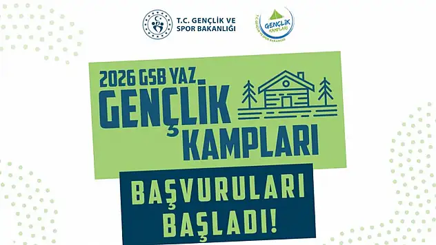 Gençlik Kampları'na Başvuru Başladı