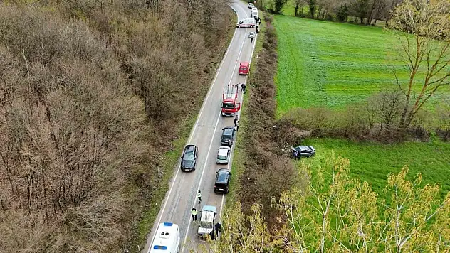 Giresun'dan Sinop'a Gelen Aile Kaza Yaptı: 5 Yaralı