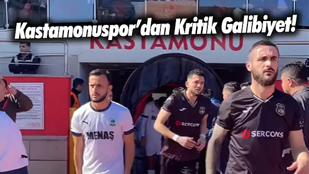 GMG Kastamonuspor 1-0 Menemen Futbol Kulübü, Kritik Galibiyet