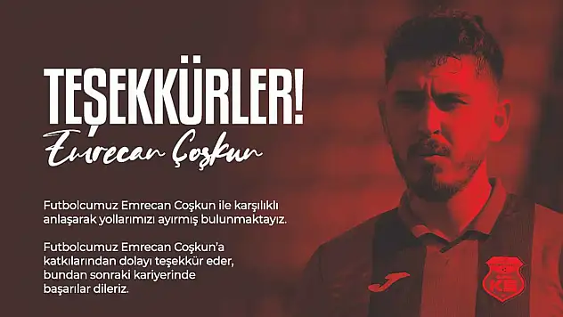 GMG Kastamonuspor'da Ayrılık: Emrecan Coşkun'la Yollar Ayrıldı
