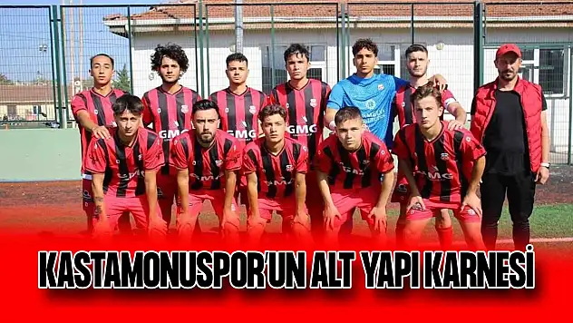GMG Kastamonuspor'un 'Akademi' Tablosu
