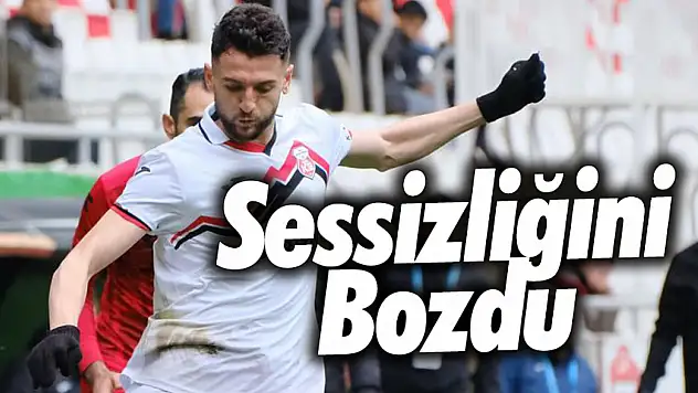 GMG Kastamonusporlu Okan Eken Sessizliğini Menemen Futbol'a Karşı Bozdu
