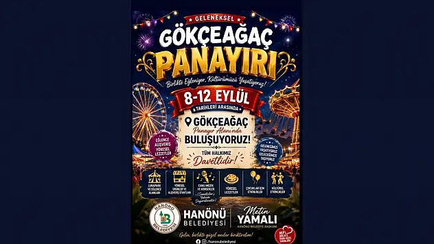 Gökçeağaç Panayırı Heyecanı Başlıyor