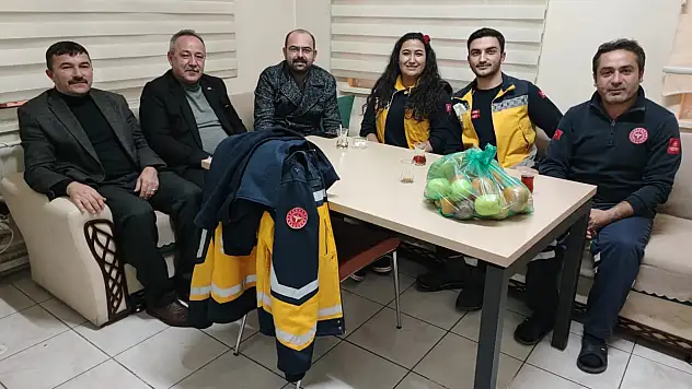 Görevi Başındaki Personele Ziyaret