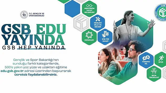 GSB EDU yayında!