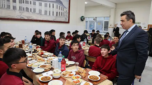 Gümüş, Taşmektep MTAL'nin İftar Programına Katıldı
