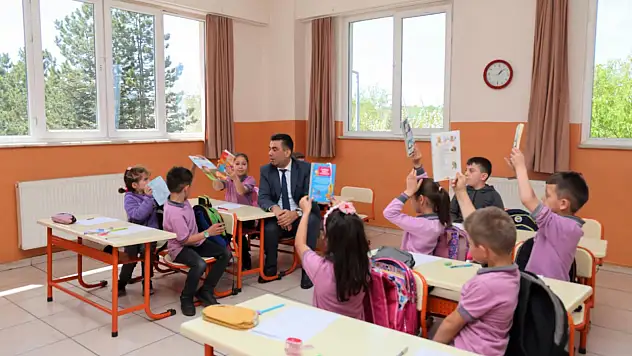 Gümüş'ten, Elyakut İlkokulu ve Ortaokulu'na Ziyaret