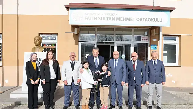 Gümüş'ten Fatih Sultan Mehmet Ortaokulu'na Ziyaret