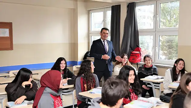 Gümüş'ten Fen Lisesine Ziyaret