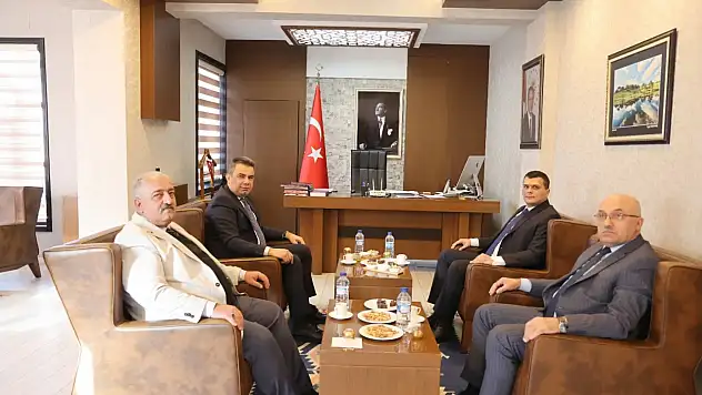 Gümüş'ten Kaymakam Pazarcı'ya Ziyaret