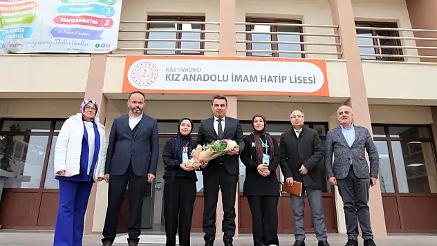 Gümüş'ten Kız Anadolu İmam Hatip Lisesi'ne Ziyaret