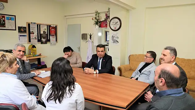 Gümüş Yıldırım Beyazıt İlkokulu'nda Öğretmenlerle Bir Araya Geldi