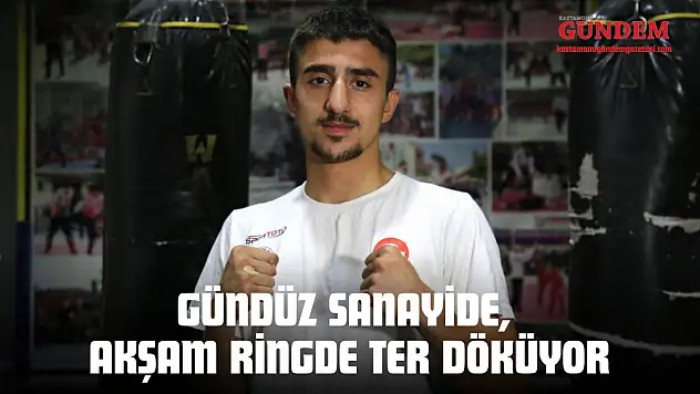 Gündüz Sanayide, Akşam Ringde Ter Döküyor
