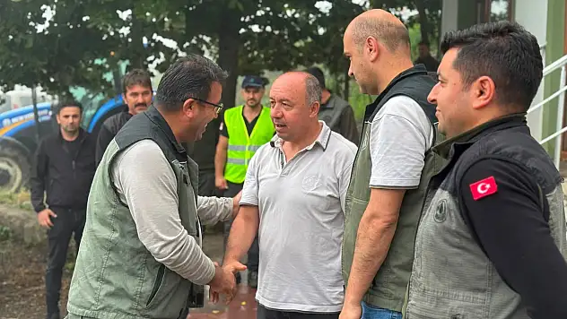 Hakan Yaslıkaya, Tezcan Orman İşletme Şefliğinde İncelemelerde Bulundu