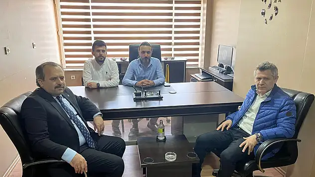 Halil Uluay'dan gazetemize ziyaret