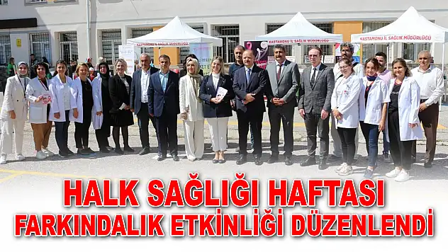 Halk Sağlığı Haftası Farkındalık Etkinliği Düzenlendi
