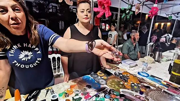 Hanımeli Pazarı Kadınlara Kazanç, Çocuklara Eğlence Sağladı