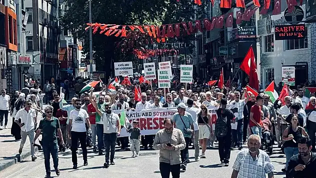 Haniye'nin Öldürülmesi Zonguldak'ta Protesto Edildi