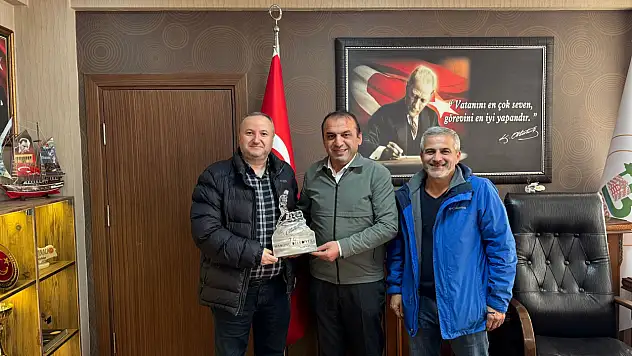Hanönü Belediye Başkanı Metin Yamalı'ya Nezaket Ziyareti