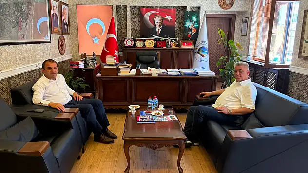 Hanönü Belediye Başkanı Metin Yamalı'dan Başkan Ahmet Demir'e Ziyaret