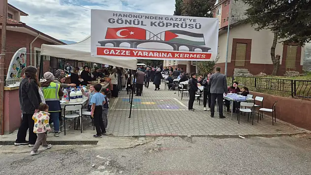 Hanönü'de Gazze İçin Kermes Düzenledi