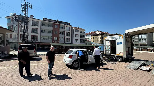 Hanönü'nde Gezici Muayene İstasyonu Kuruldu