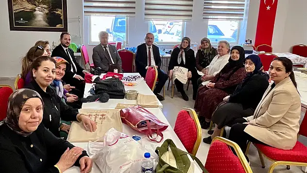 Harun Köksalan'dan Sanata Teşvik Kursuna Ziyaret